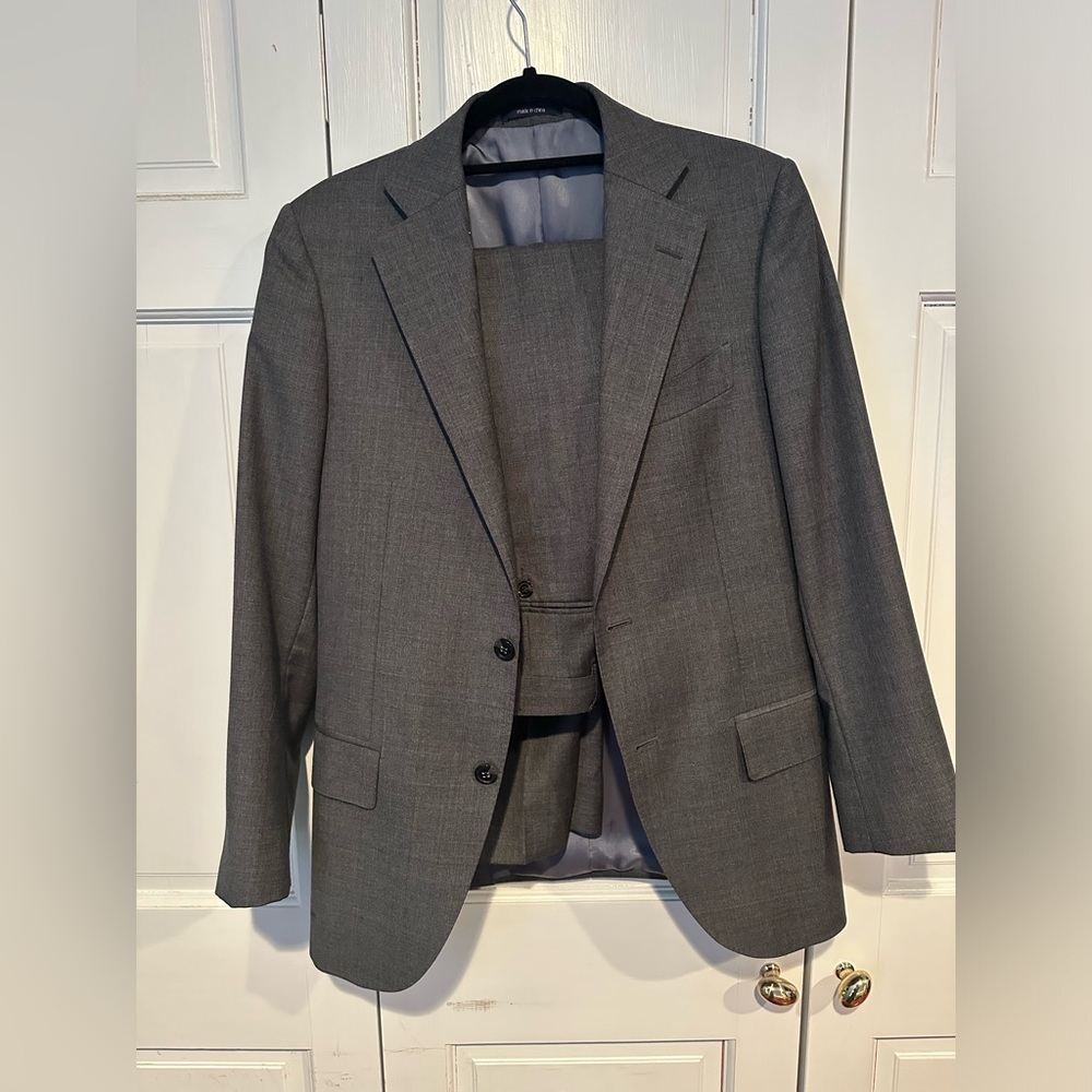 Grey suit